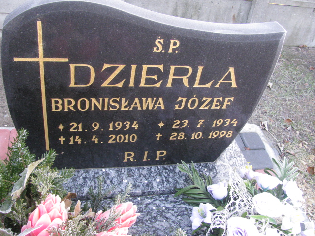 Grób Bronisława Dzierla