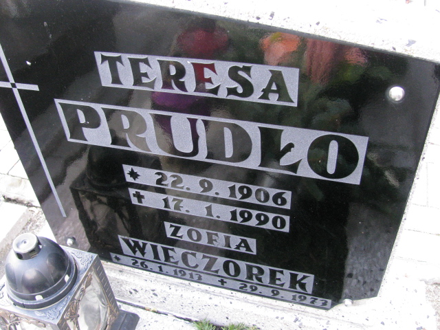 Daniela Prudło 1943 Ruda Śląska Kochłowice - Grobonet - Wyszukiwarka osób pochowanych