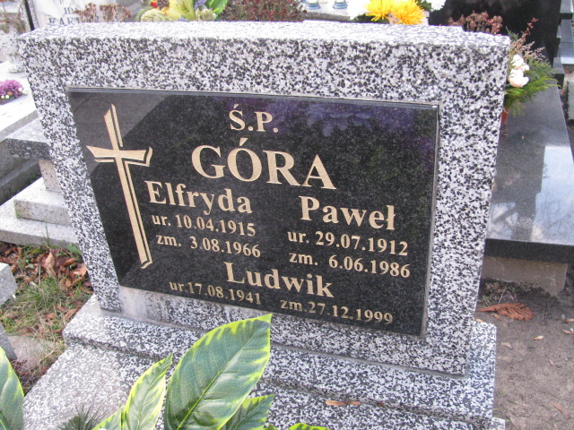 Ludwik Góra  1941 Ruda Śląska Kochłowice - Grobonet - Wyszukiwarka osób pochowanych