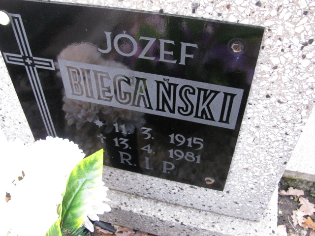 Józef Biegański 1915 Ruda Śląska Kochłowice - Grobonet - Wyszukiwarka osób pochowanych