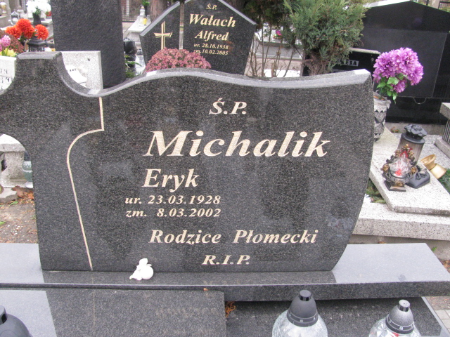 Eryk Michalik 1928 Ruda Śląska Kochłowice - Grobonet - Wyszukiwarka osób pochowanych