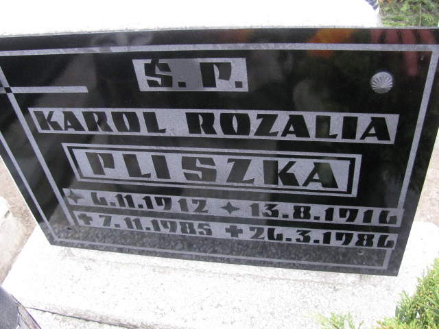 Karol Pliszka 1912 Ruda Śląska Kochłowice - Grobonet - Wyszukiwarka osób pochowanych