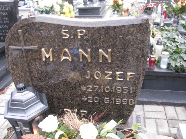 Józef Mann 1951 Ruda Śląska Kochłowice - Grobonet - Wyszukiwarka osób pochowanych