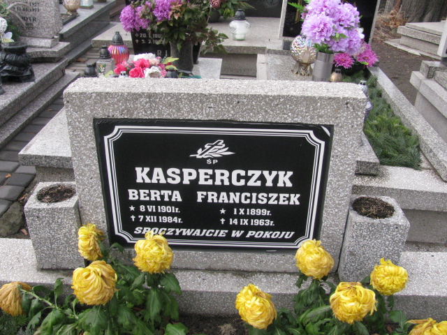 Jerzy Kasperczyk 1937 Ruda Śląska Kochłowice - Grobonet - Wyszukiwarka osób pochowanych