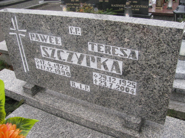 Paweł Szczypka 1922 Ruda Śląska Kochłowice - Grobonet - Wyszukiwarka osób pochowanych