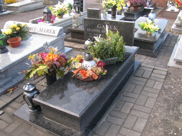 Grób Stanisław Gądek