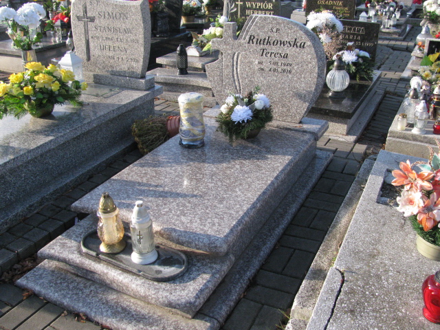 Grób Teresa Rutkowska